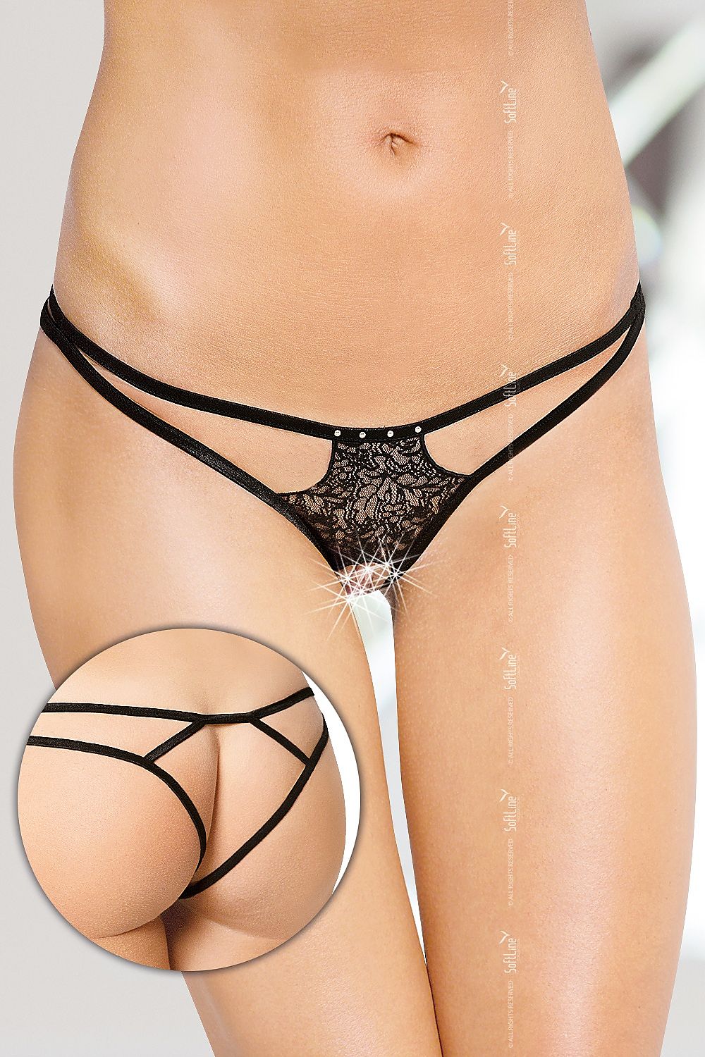 T-backs model 125841 SoftLine Collection